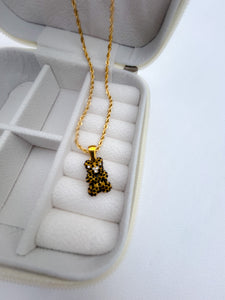 Teddy bear necklace