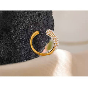 Ansley pearl ring