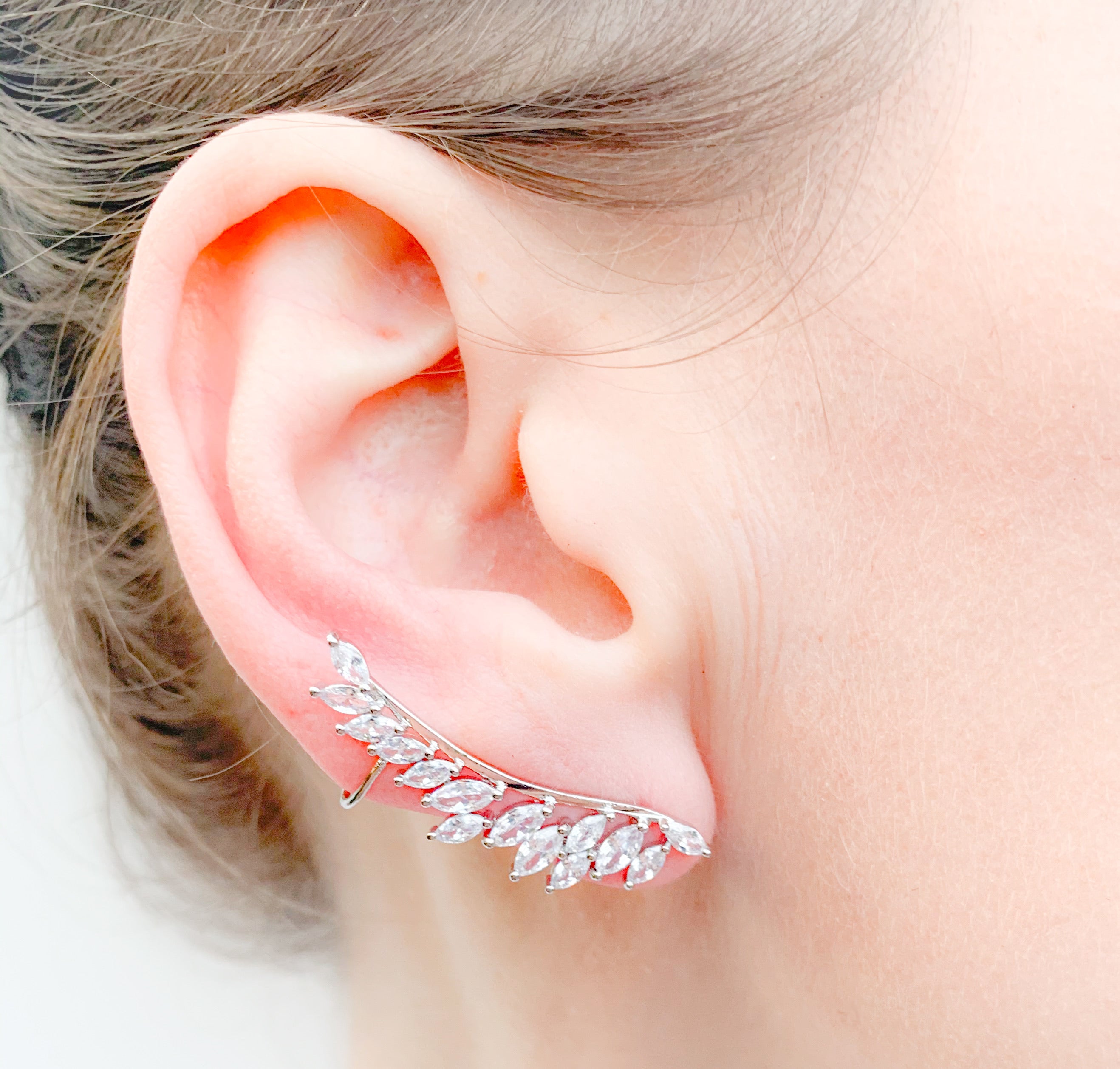 Emilia side earrings