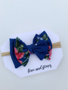 Bouncy baby bows (nylon)